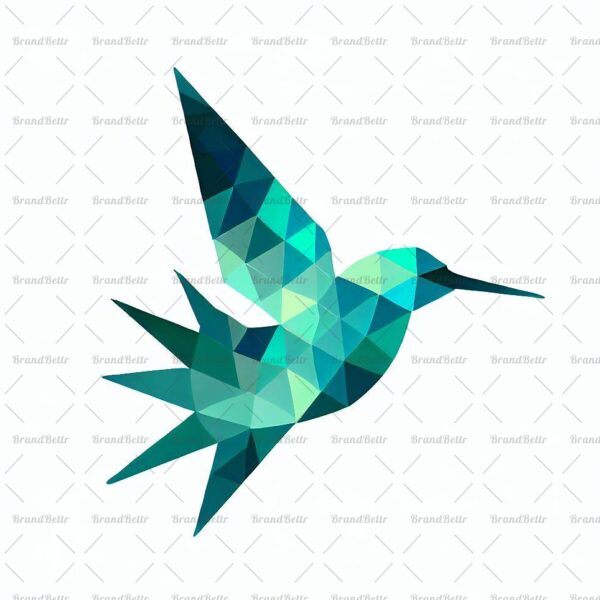 Geometrischer Kolibri
